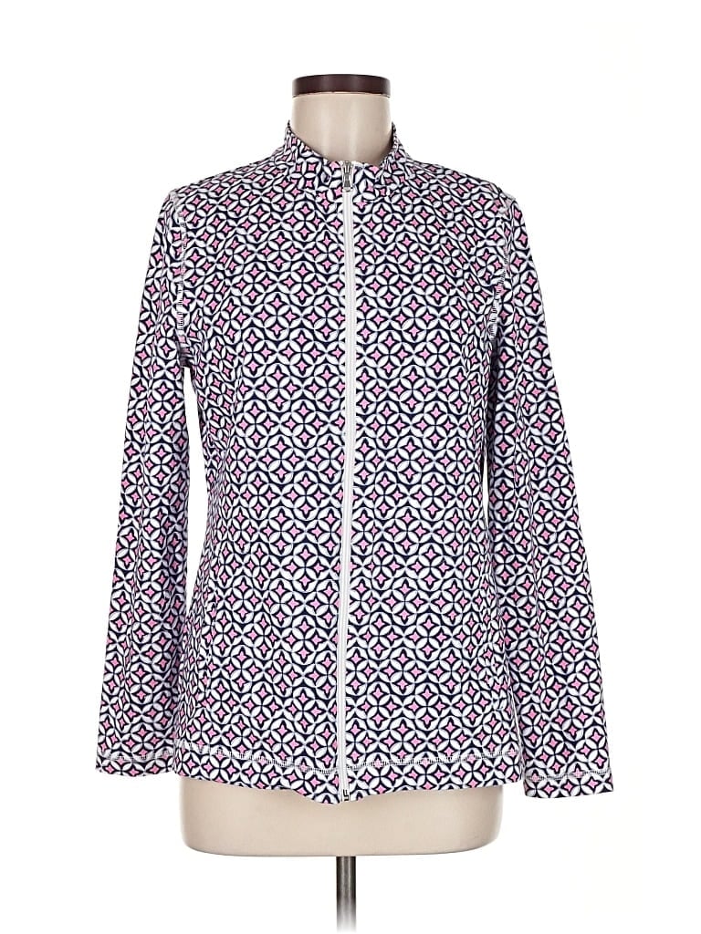 Pre-owned Talbots Outlet Cardigan Sweater In Purple