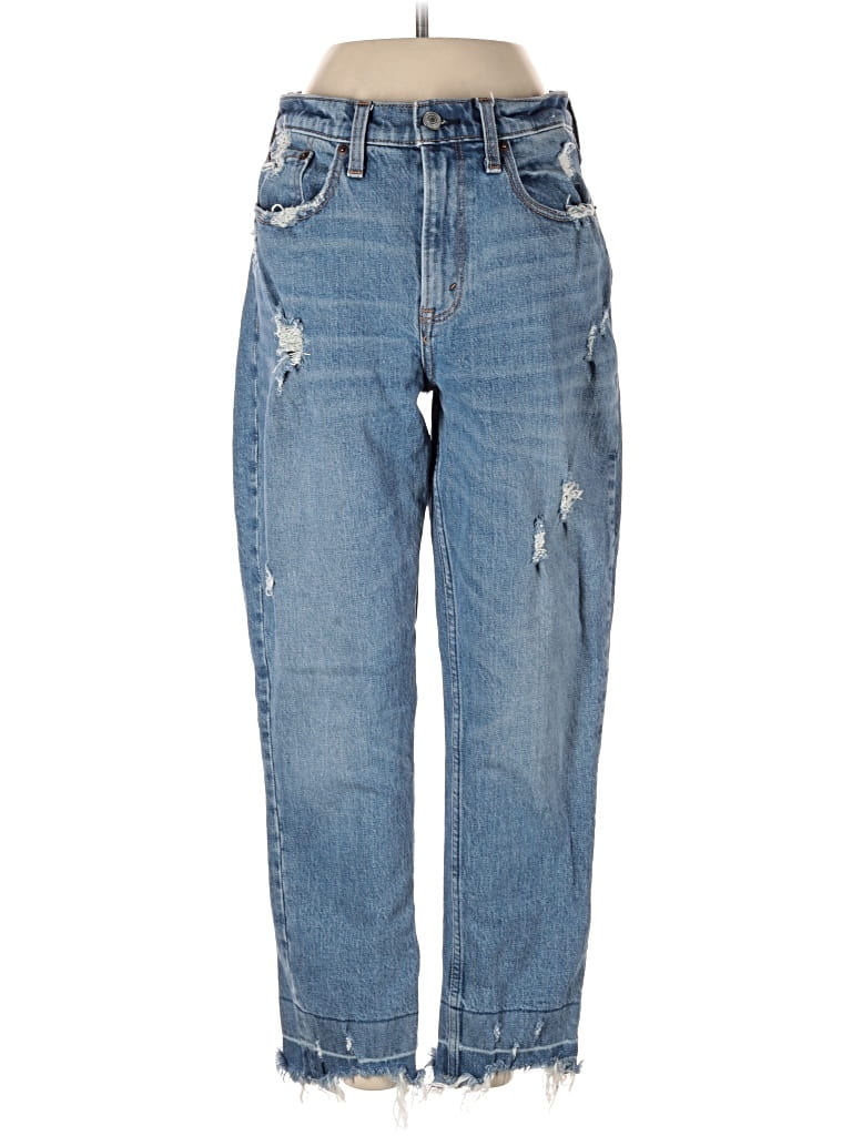 Pre-owned Abercrombie & Fitch Jeans In Blue