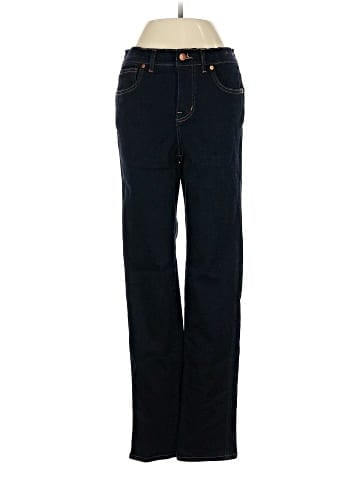 Madewell Mid-Rise Stovepipe Jeans in Rinse Wash (view 1)