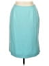 Kasper A.S.L. 100% Polyester Solid Teal Formal Skirt Size 16 - photo 1