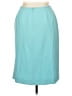 Kasper A.S.L. 100% Polyester Solid Teal Formal Skirt Size 16 - photo 2