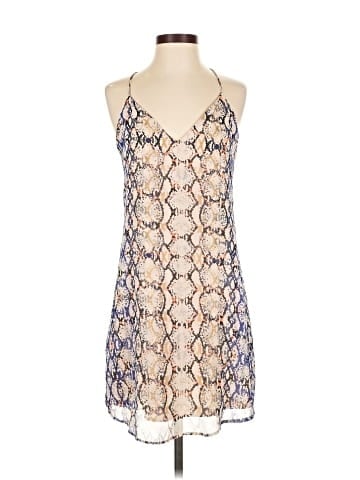 Lavender Brown Cocktail Dress (view 1)