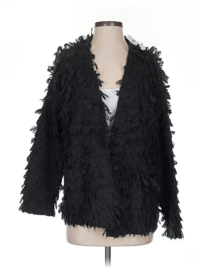 Pre-owned Harlyn Cardigan Sweater In Black