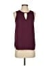 Daniel Rainn 100% Polyester Burgundy Sleeveless Blouse Size XS - photo 1