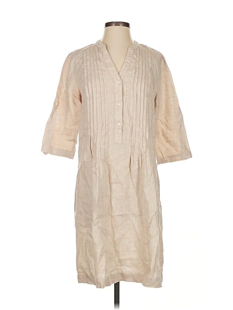 Pre-owned J. Mclaughlin Casual Dress In Brown