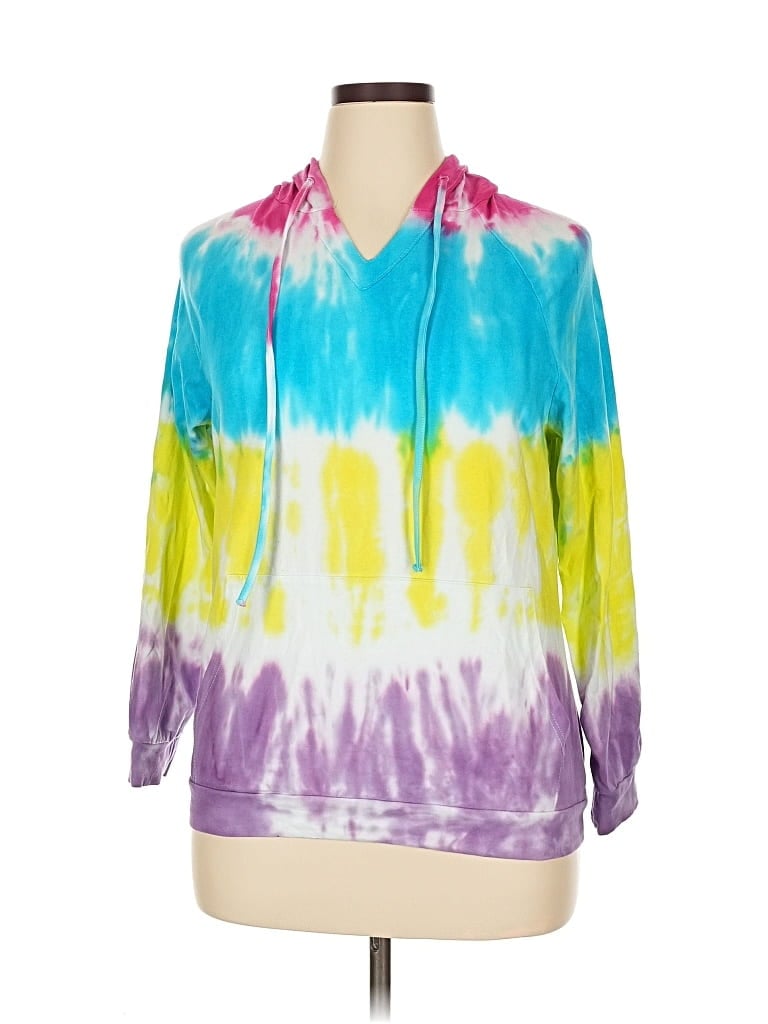 Pre-owned Unbranded Pullover Hoodie In Purple