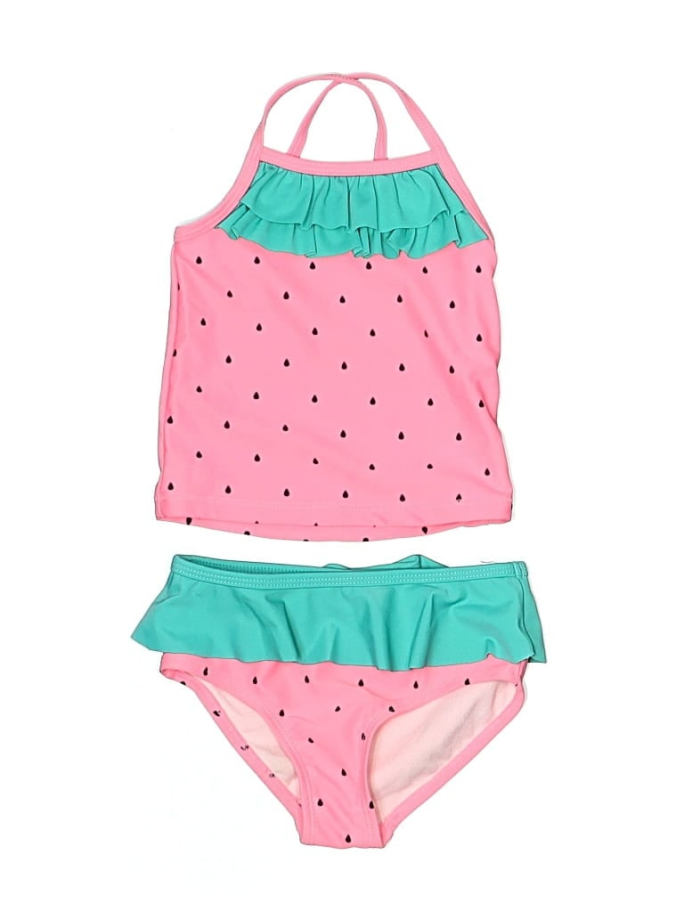 Click to view more detailed imagery on our partner's website Pre-owned Carter's Babies' Two Piece Swimsuit In Pink