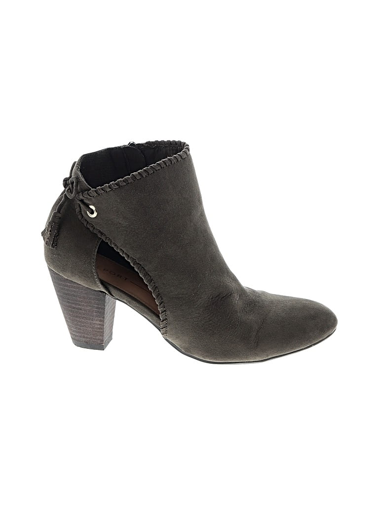 Pre-owned Report Ankle Boots In Green