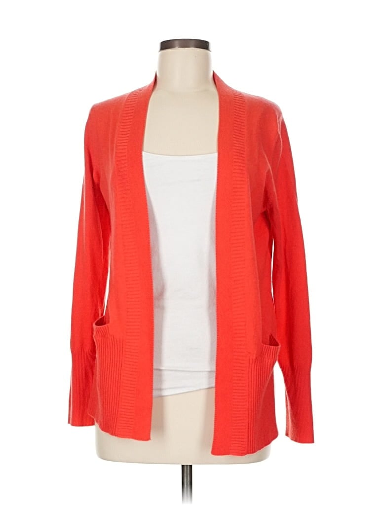 Pre-owned Banana Republic Cardigan Sweater In Orange