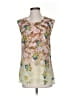 CAbi Ivory Sleeveless T-Shirt Size S - photo 1