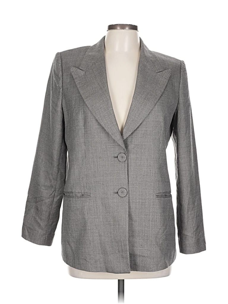 Pre-owned Giorgio Armani Wool Blazer Jacket In Brown