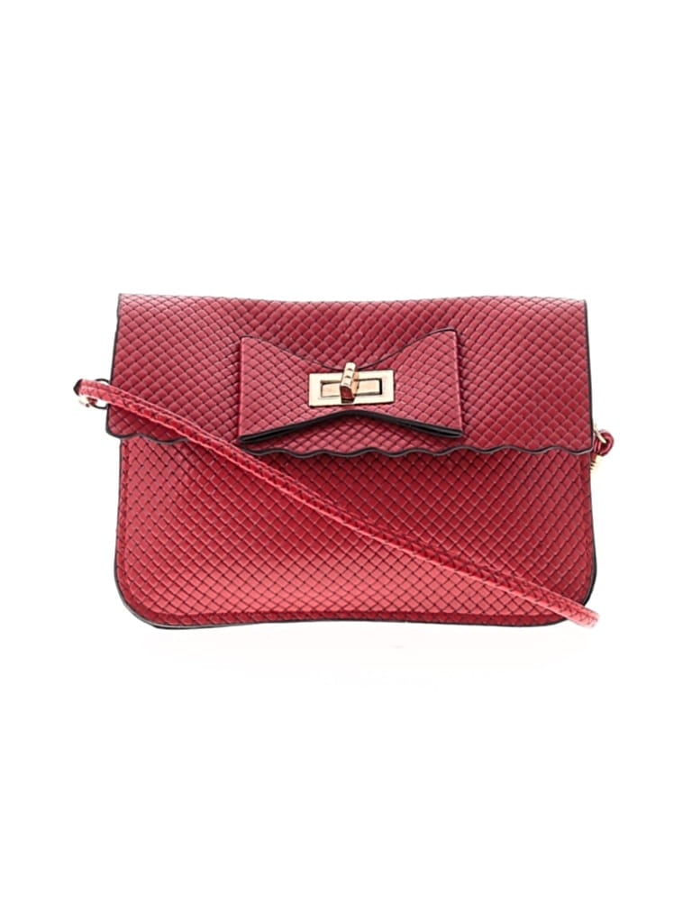 Pre-owned Unbranded Crossbody Bag In Red