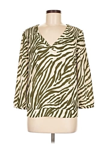 Black Rainn 3/4 Sleeve Blouse (view 1)