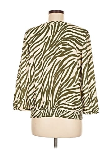 Black Rainn 3/4 Sleeve Blouse (view 2)