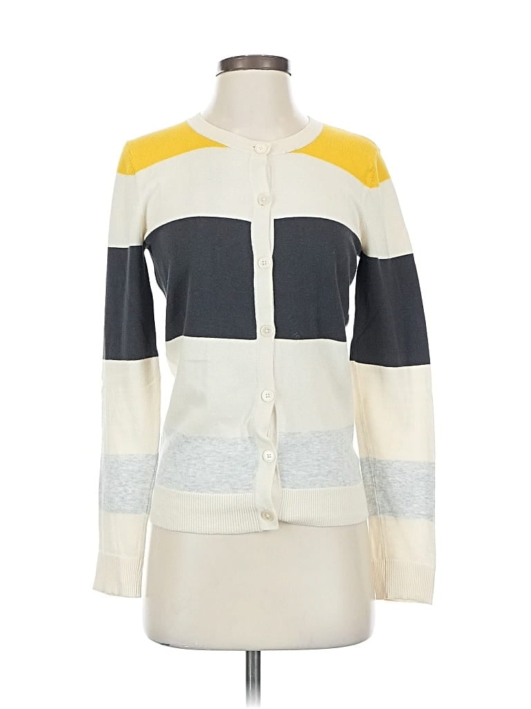 Pre-owned Merona Cardigan Sweater In White