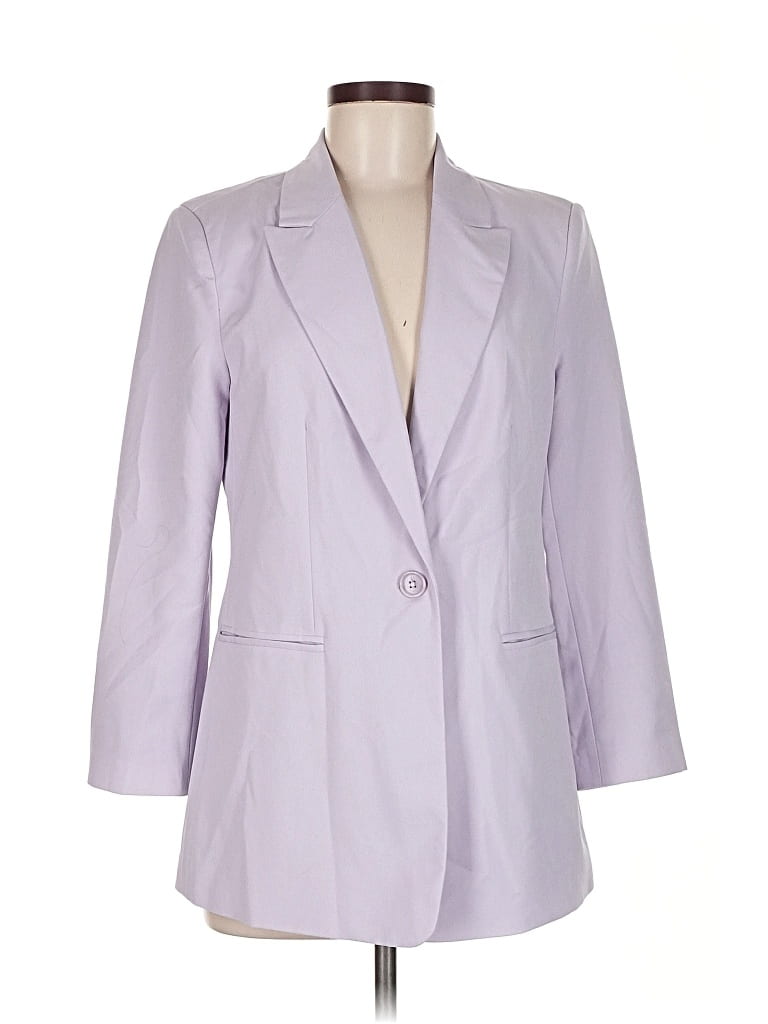 Pre-owned Metrostyle Blazer Jacket In Purple