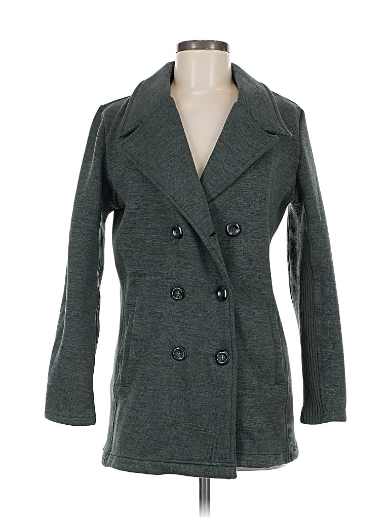 MARKET & SPRUCE Pre-owned Coat In Gray