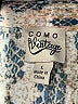 Como Vintage 100% Rayon Paisley Silver Long Sleeve Blouse Size L - photo 7