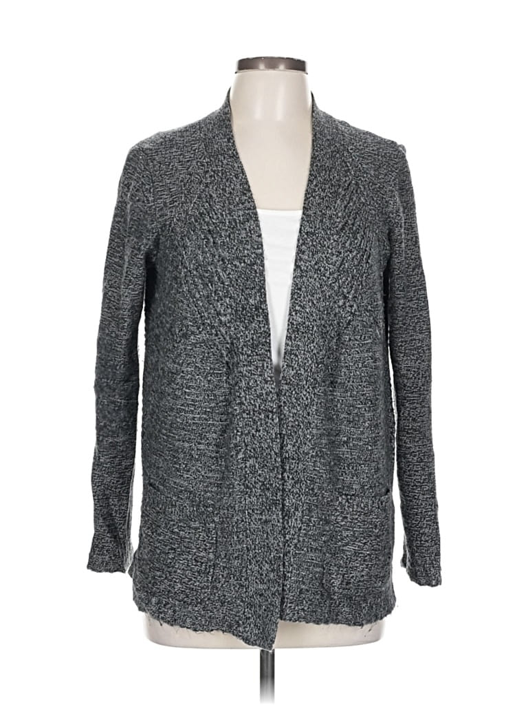 Pre-owned Croft & Barrow Cardigan Sweater In Gray
