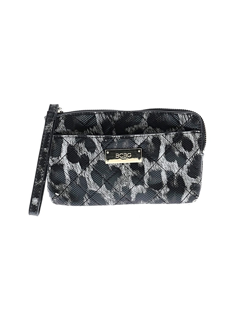 Pre-owned Bcbg Paris Wristlet In Black
