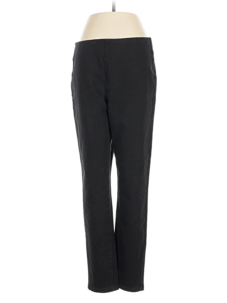 Pre-owned Soft Surroundings Dress Pants In Black