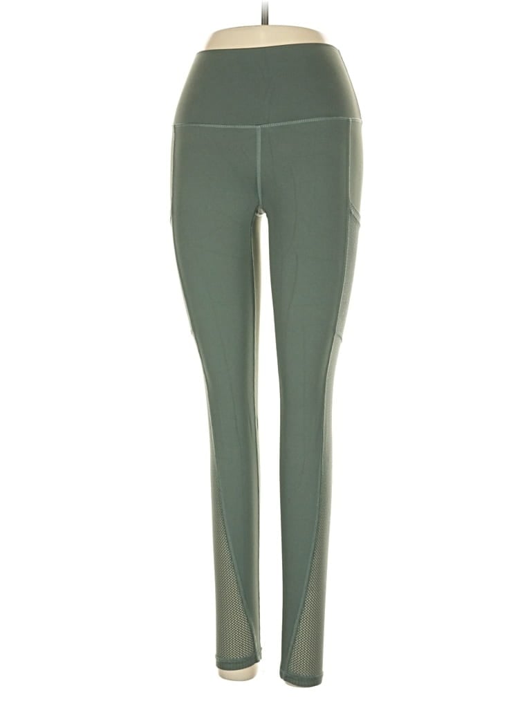 Pre-owned Aerie Active Pants In Green