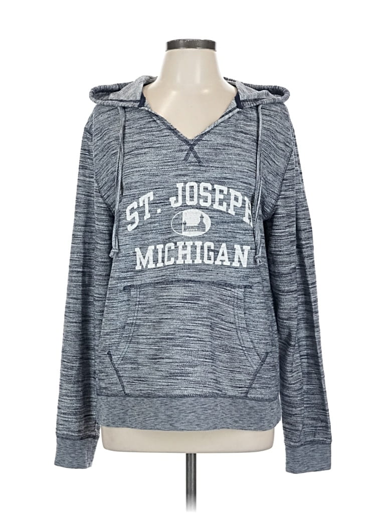 Pre-owned Assorted Brands Sweatshirt In Blue