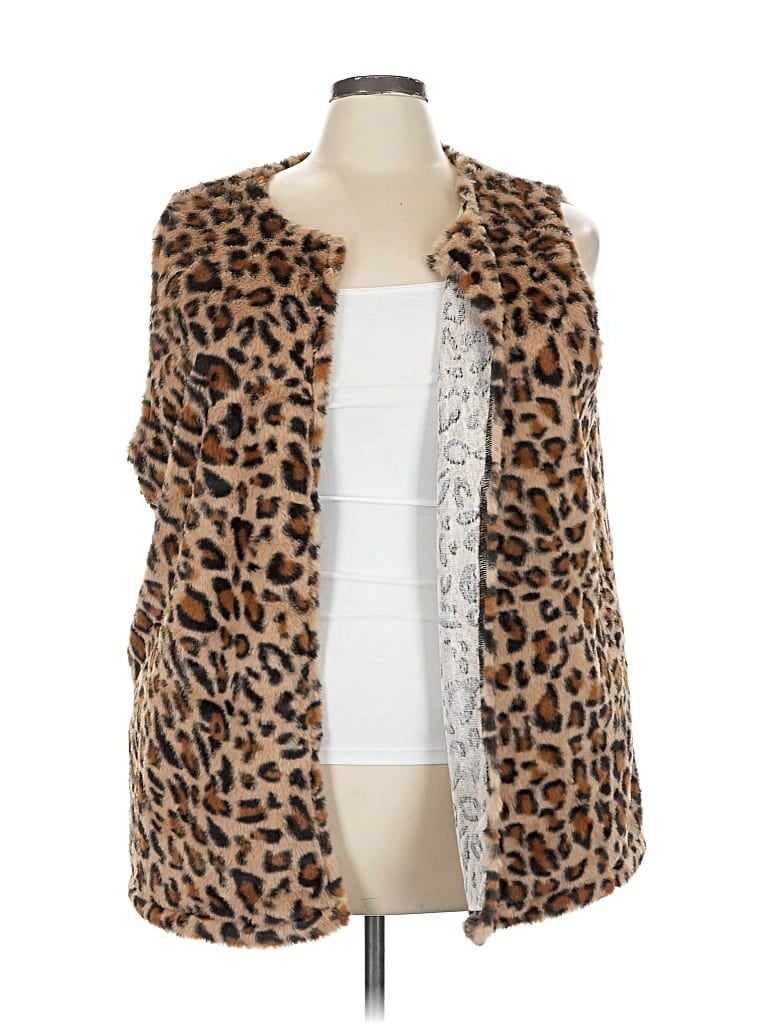 Pre-owned Unbranded Cardigan Sweater In Brown