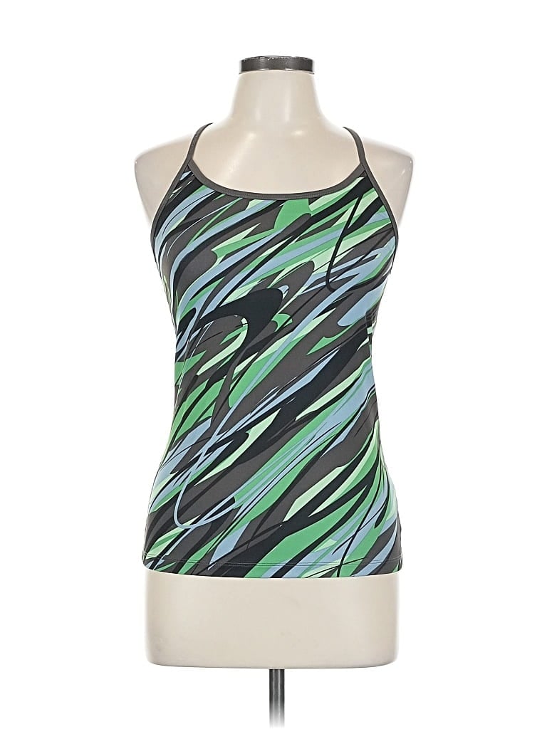 Pre-owned C9 By Champion Tank Top Green Halter Neckline Tops