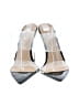 Vivianly Gray Ivory Heels Size 10 - photo 2