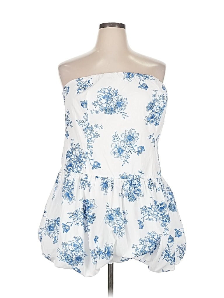 Pre-owned Fashion Nova Cocktail Dress In White