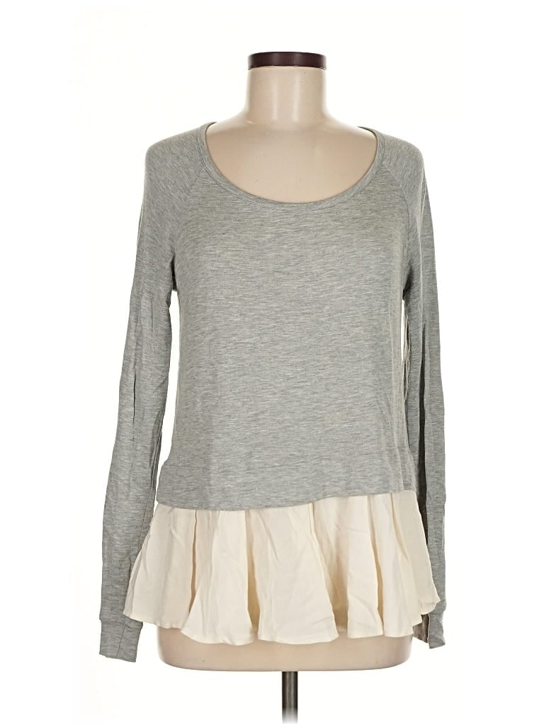 Pre-owned Ella Moss Casual Dress In Gray