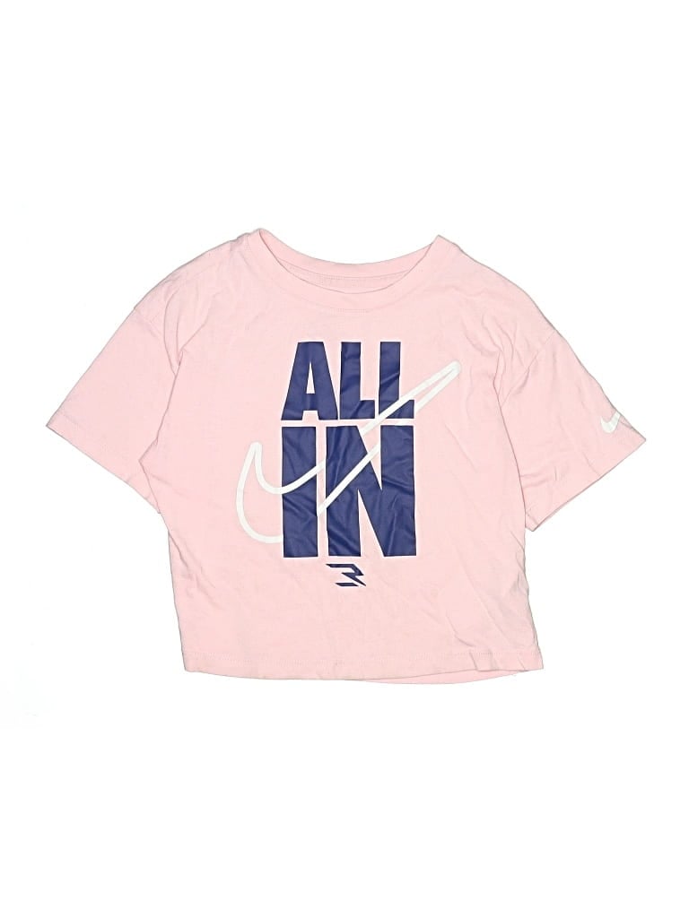 Click to view more detailed imagery on our partner's website Pre-owned Nike 3brand By Russell Wilson Kids' Short Sleeve T-shirt In Pink