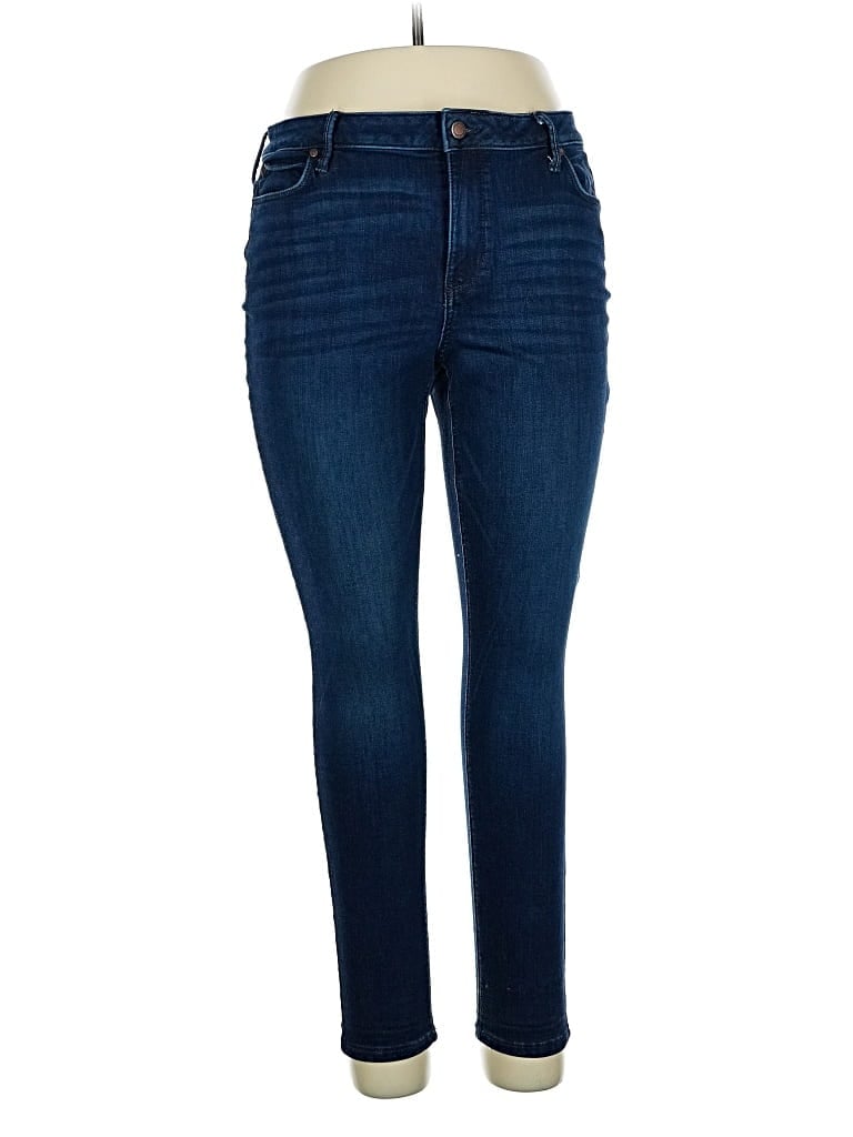 Pre-owned Simply Vera Vera Wang Jeans In Blue