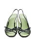 H Hilfiger Graphic Green Black Heels Size 9 - photo 2