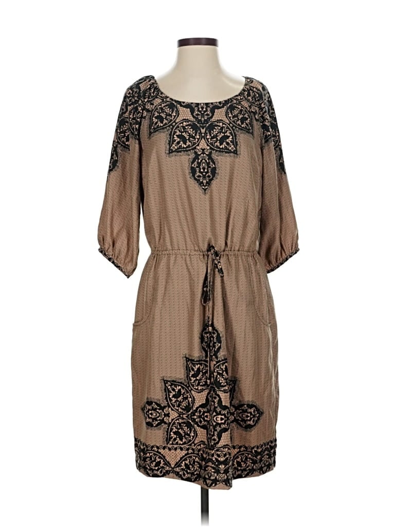 Pre-owned Eci Casual Dress In Brown