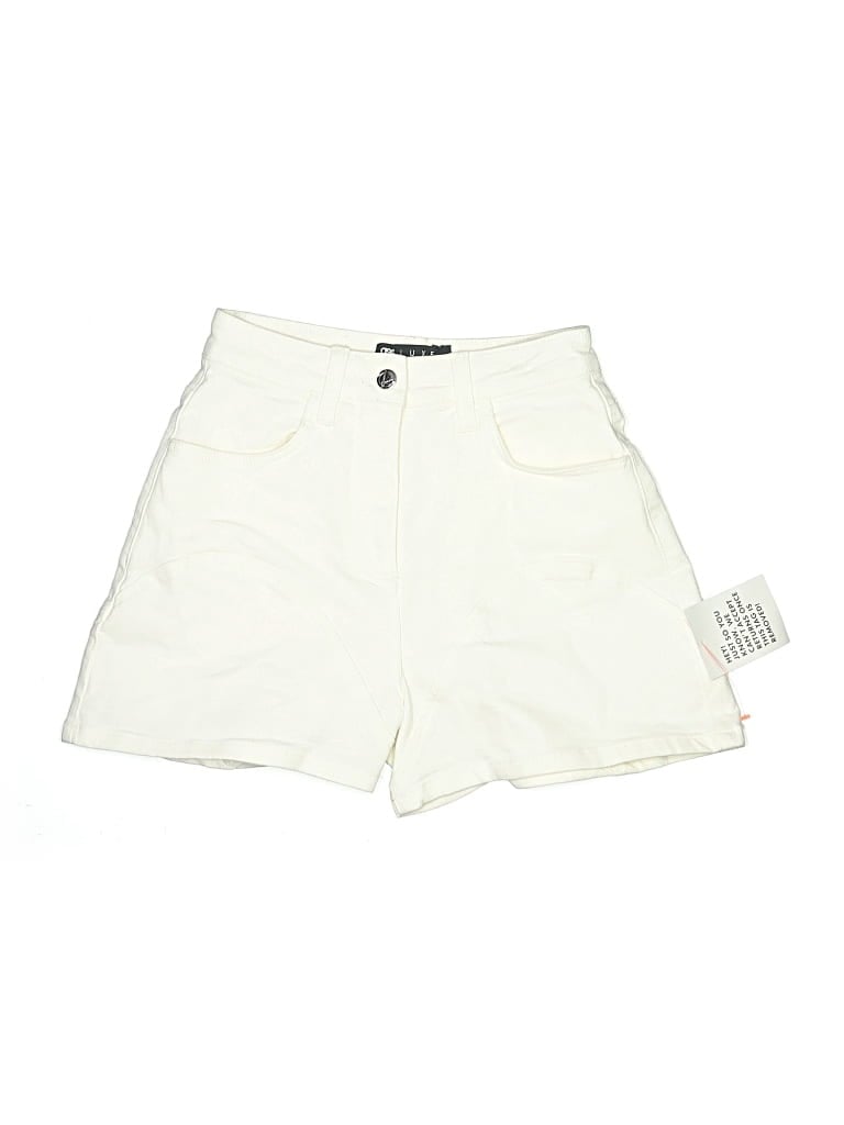 Pre-owned Asos Design Cargo Shorts In White