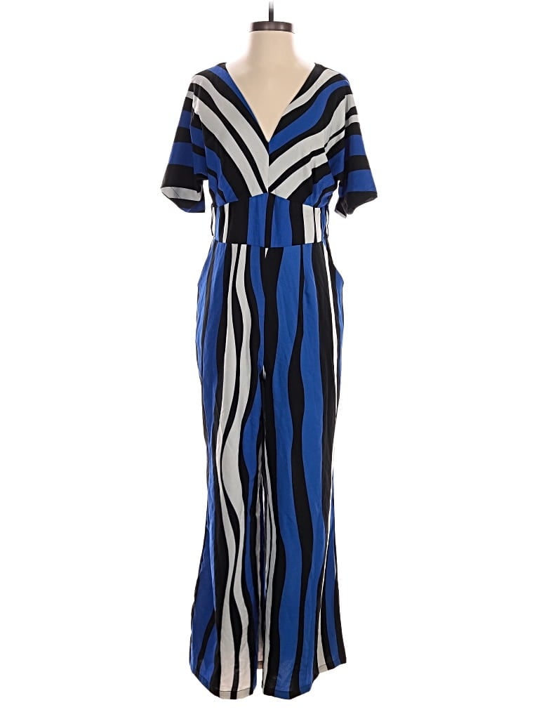 Pre-owned Assorted Brands Jumpsuit In Blue