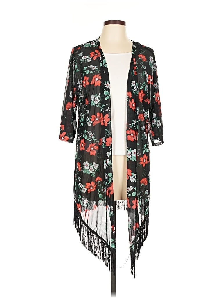 EMBER Pre-owned Kimono In Black