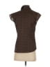 Ann Taylor 100% Polyester Polka Dots Brown Sleeveless Blouse Size 0 - photo 2