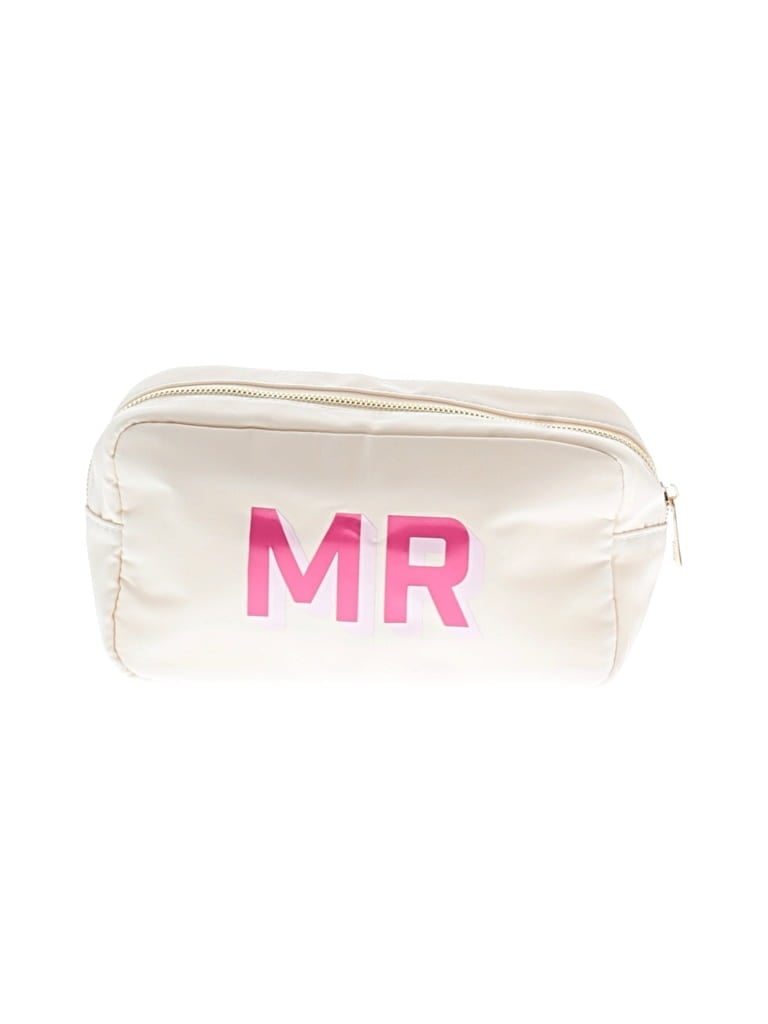 Pre-owned Assorted Brands Makeup Bag In White