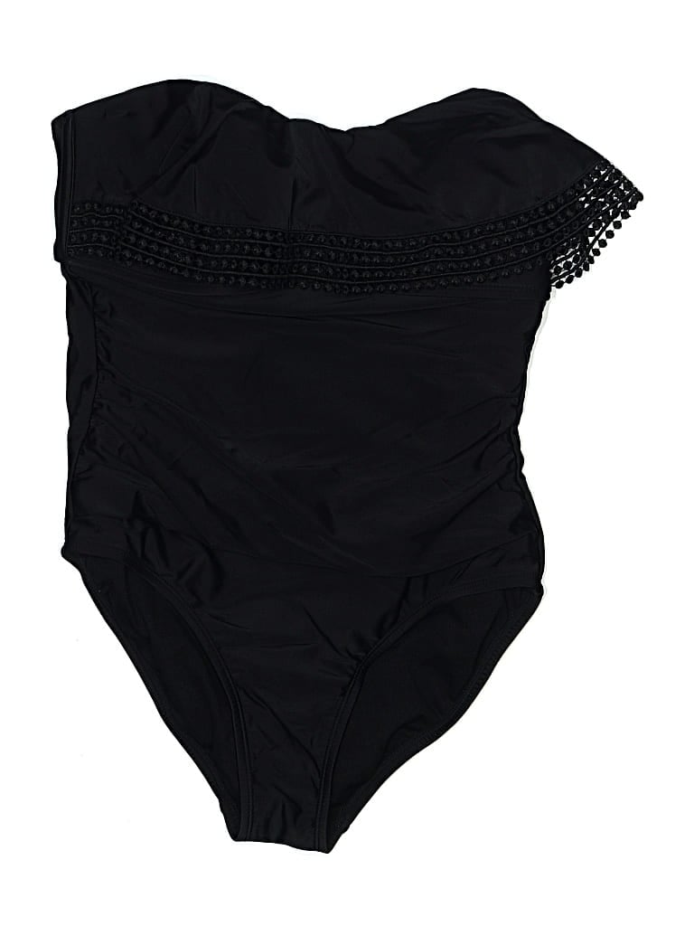 Pre-owned Kona Sol One Piece Swimsuit In Black