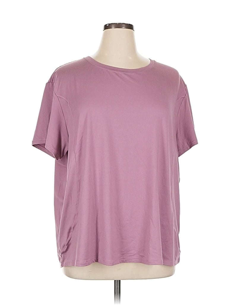 VELOCITY Pre-owned Active T-shirt In Purple