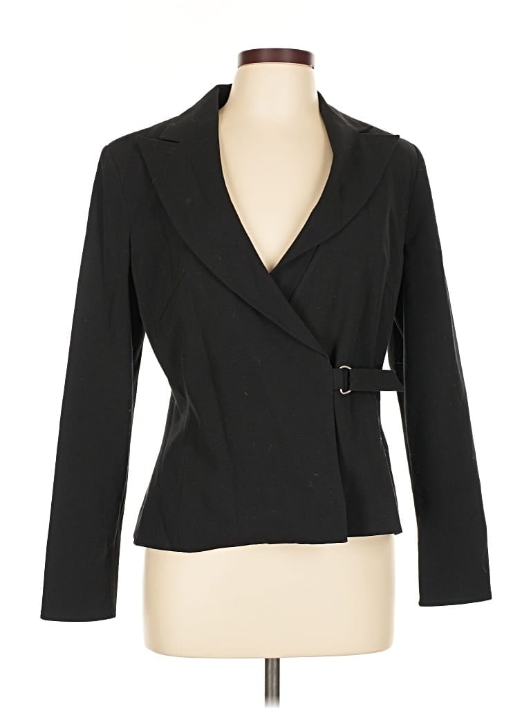 LARRY LEVINE Pre-owned Blazer Jacket In Black