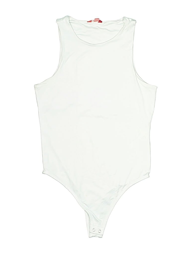 Pre-owned Guess Bodysuit In White
