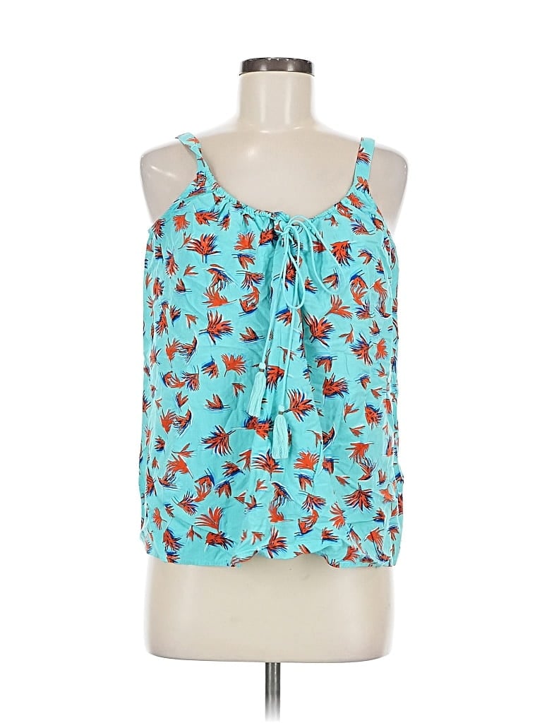 CABI Pre-owned Sleeveless Blouse In Blue
