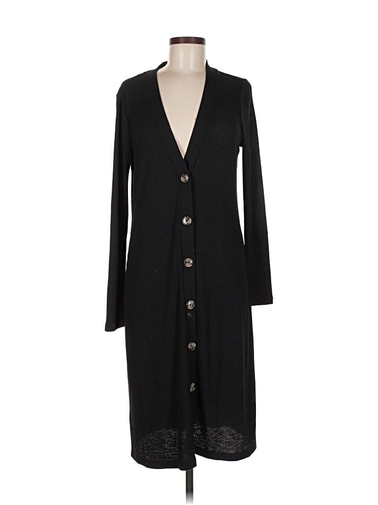 Pre-owned Ann Taylor Loft Casual Dress In Black