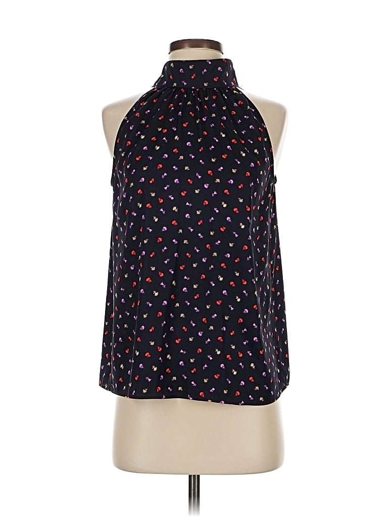 Pre-owned Ann Taylor Sleeveless Blouse In Black