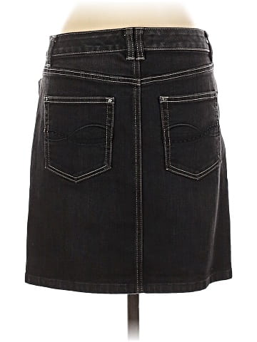 White House Black Market Denim Skirt (view 2)