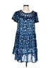 Othilia Blue Casual Dress Size L - photo 1